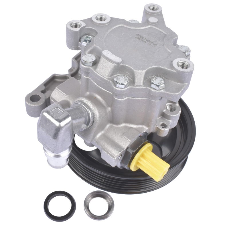 geluoxi 0024663801 0024668101 Power Steering Pump with Bracket Compatible with Mercedes Benz ML320 ML350 ML430 ML500 ML55 AMG W163 0024663801 0024668201 0044661401 0024664601 - Image 3
